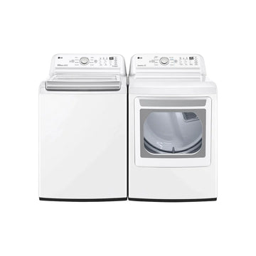 Ensemble laveuse-sécheuse - WT7150CW & DLE7150W - LG - Boîte ouverte