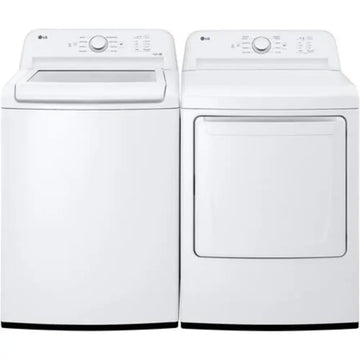 Ensemble laveuse sécheuse - WT6105CW & DLE6100W - LG - Boîte ouverte
