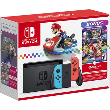 Nintendo Switch : Mario Kart 8 Deluxe Bundle - Boîte ouverte