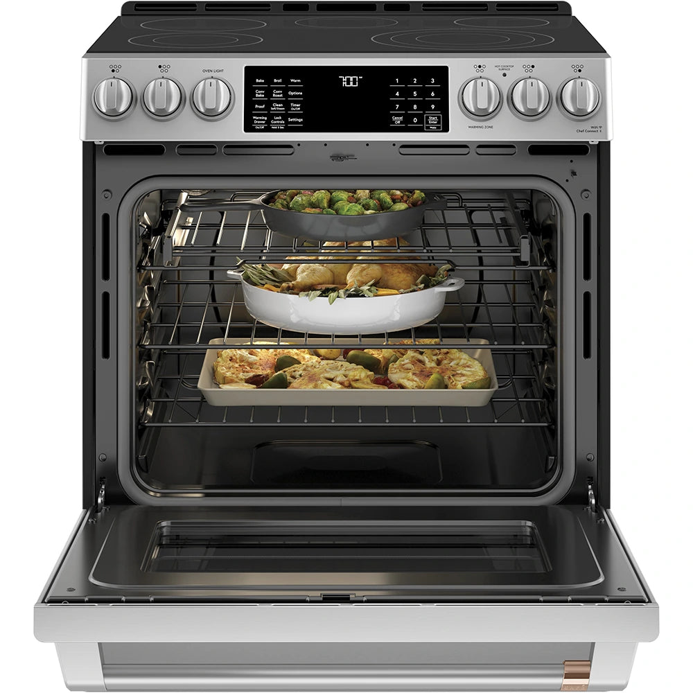 Cuisinière électrique 30" - CCES700P2MS1 - CAFE - Boîte ouverte
