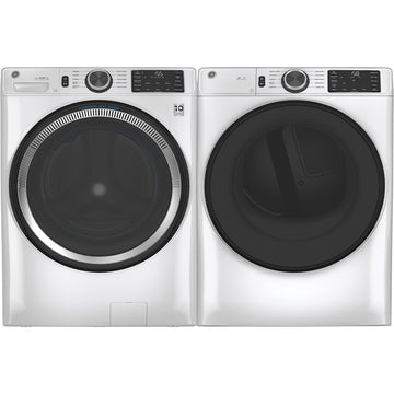 Ensemble laveuse-sécheuse - GFW550SMNWW et GFD55ESMNWW - GE - Boîte ouverte