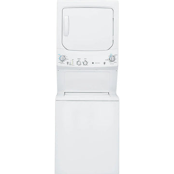 Laveuse-sécheuse superposée électrique 27" - GUV27ESMMWW - GE - Neuf