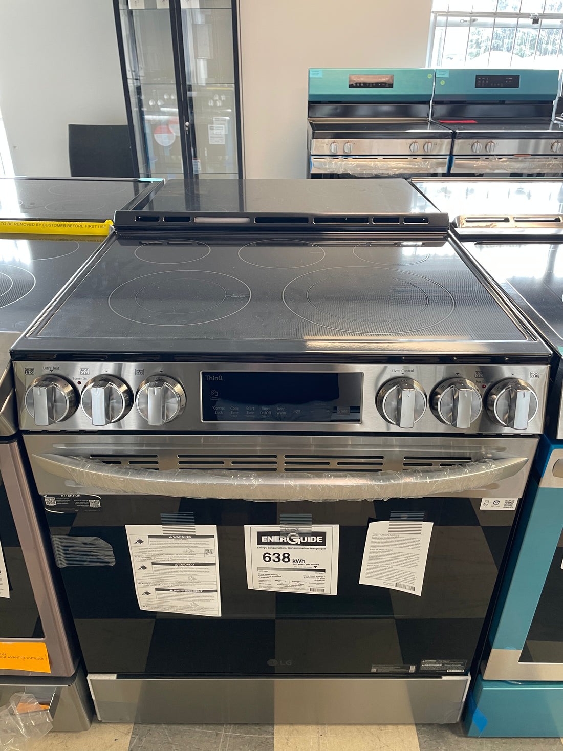 Cuisinière électrique 30" - LSEL633CF - LG - Boîte ouverte