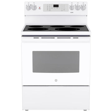 Cuisinière électrique 30" - JCB840DVWW - GE - Boîte ouverte