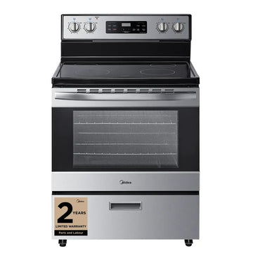 Cuisinière électrique 30" - MER30B12ASSC - Midea - Tel Quel