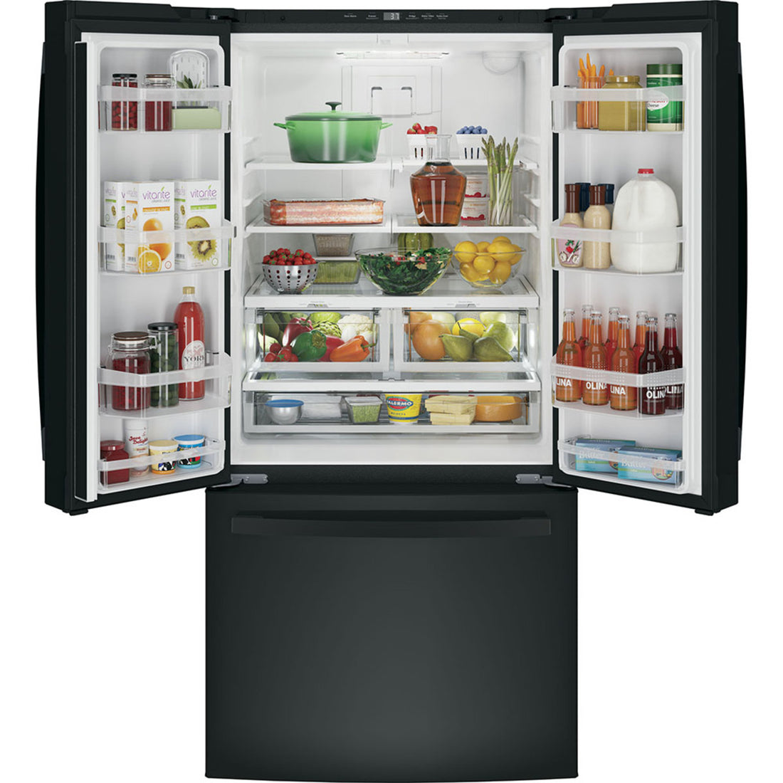 Réfrigérateur 33" - GWE19JGLBB - GE - Boîte ouverte