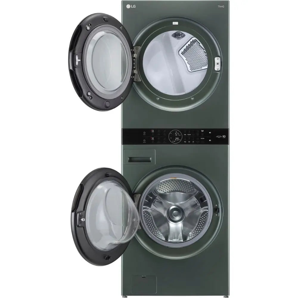 Combiné laveuse-sécheuse électrique - WKEX200HGA - LG - Boîte ouverte