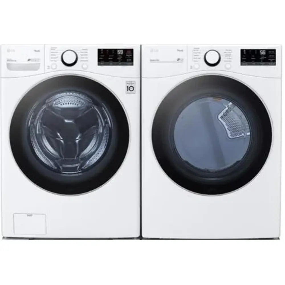 Ensemble laveuse sécheuse - WM3600HWA & DLE3600W - LG - Boîte ouverte