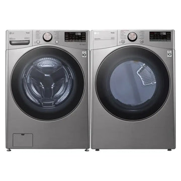 Ensemble laveuse sécheuse - WM3850HVA & DLEX3850V - LG - Boîte ouverte