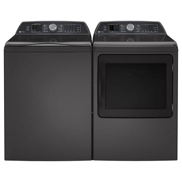 Ensemble laveuse-sécheuse top load - GE Profile - PTW700BPTDG & PTD70EBMTDG - Boite ouverte