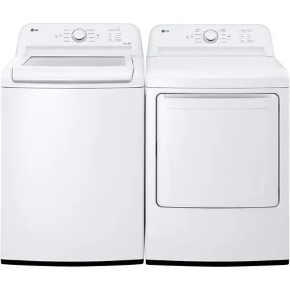 Ensemble laveuse sécheuse - WT6105CW & DLE6100W - LG - Boîte ouverte