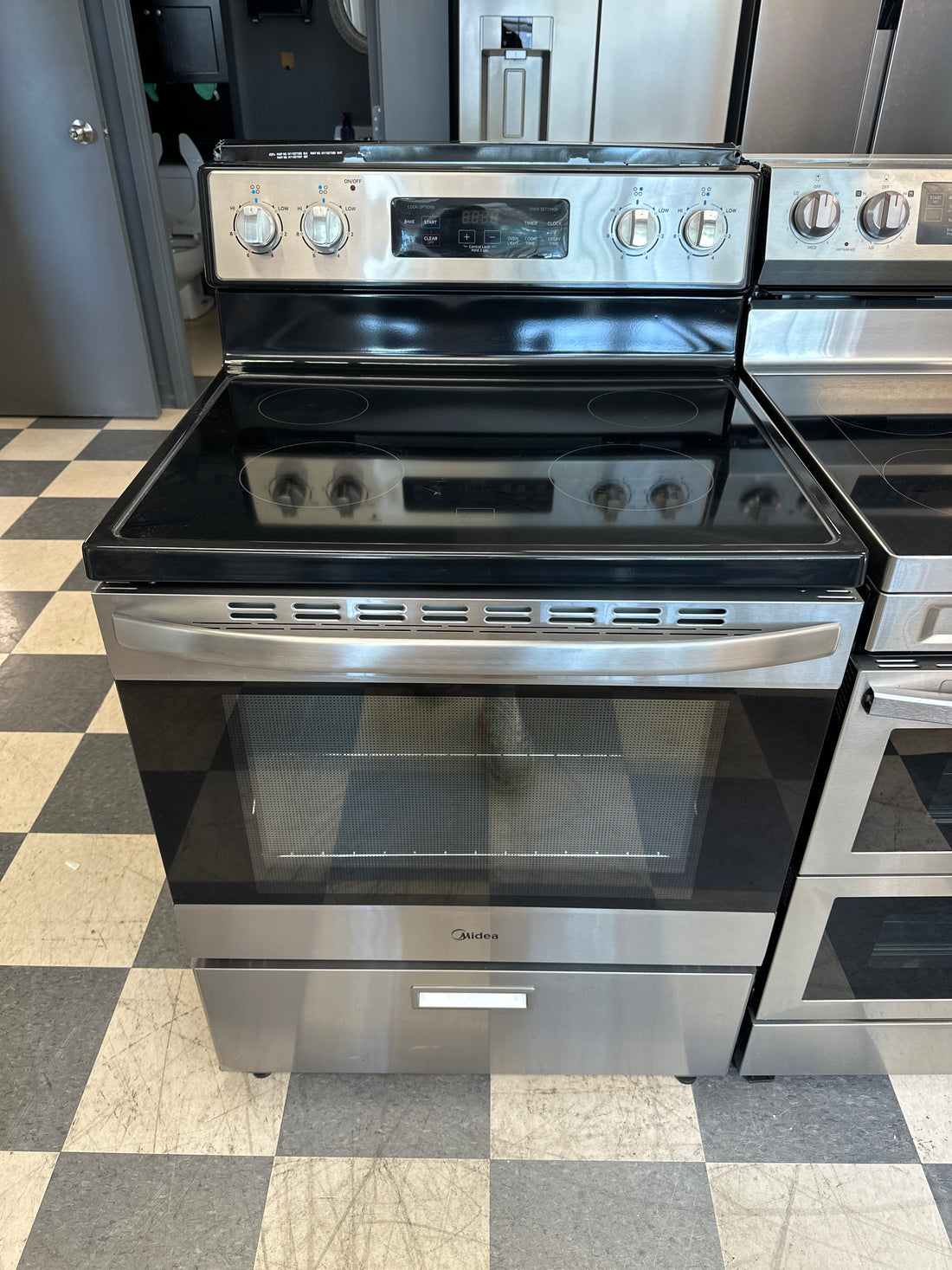 Cuisinière électrique 30" - MER30B12ASSC - Midea - Tel Quel