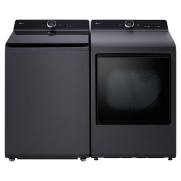 Ensemble laveuse sécheuse - WT8405CB & DLEX8600BE - LG - Boîte ouverte