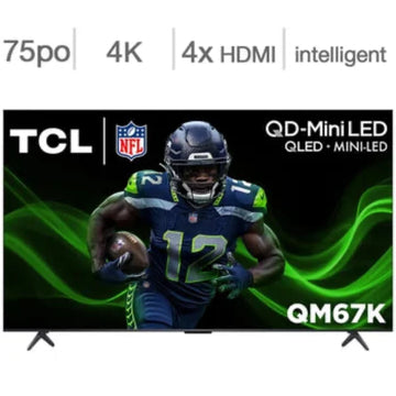 Téléviseur 75'' Mini-LED - TCL - 75QM67K