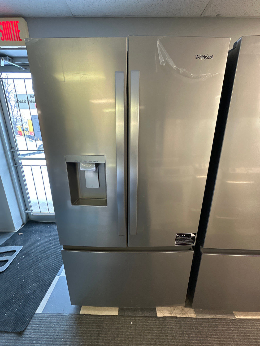 Réfrigérateur 36" - WRFF3536SZ - Whirlpool - Boîte ouverte