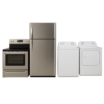 Frigo 30" - Cuisinière - Laveuse & Sécheuse