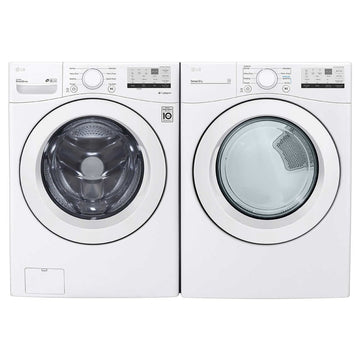 Ensemble laveuse-sécheuse frontale 27'' - LG - DLE3400W & WM3400CW - Boîte ouverte
