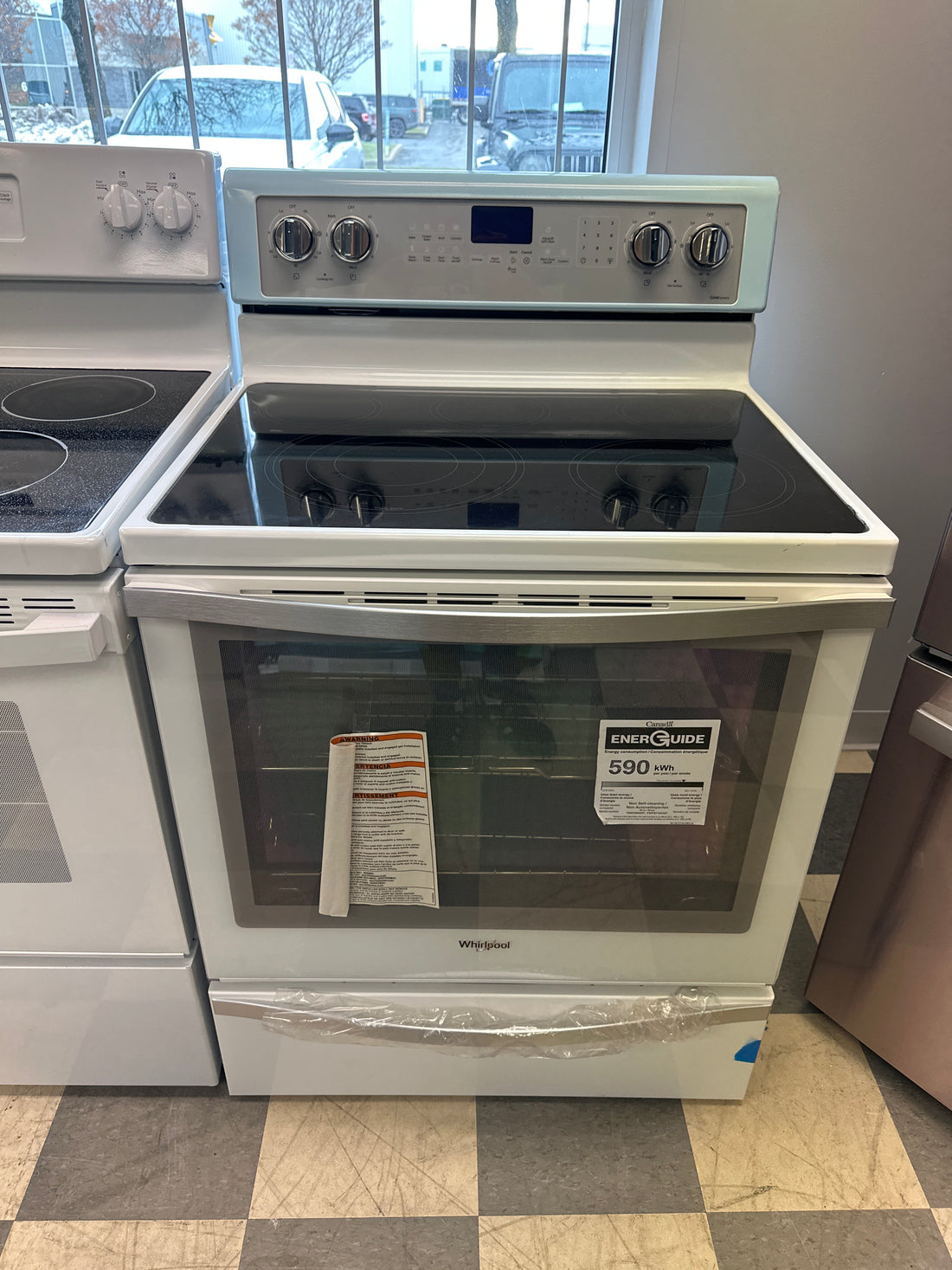 Cuisinière électrique 30" - YWFE745H0FH - WHIRLPOOL - Boîte ouverte