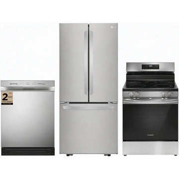 Ensemble cuisine 30'' - 3 électroménagers en acier inoxydable