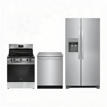 Ensemble cuisine 33'' FRIGIDAIRE - 3 électroménagers en acier inoxydable
