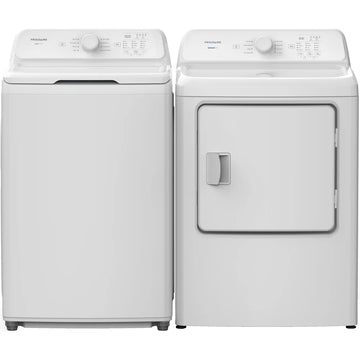 Ensemble laveuse sécheuse top load 27'' - Frigidaire - FLVW7000AW & FLVE700CAW - Boite ouverte