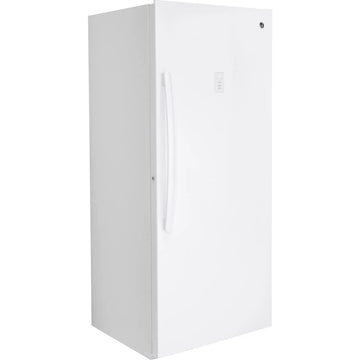 Congélateur vertical sans givre blanc 21.3 pi. cu. - FUF21DLRWW - GE - Boîte ouverte