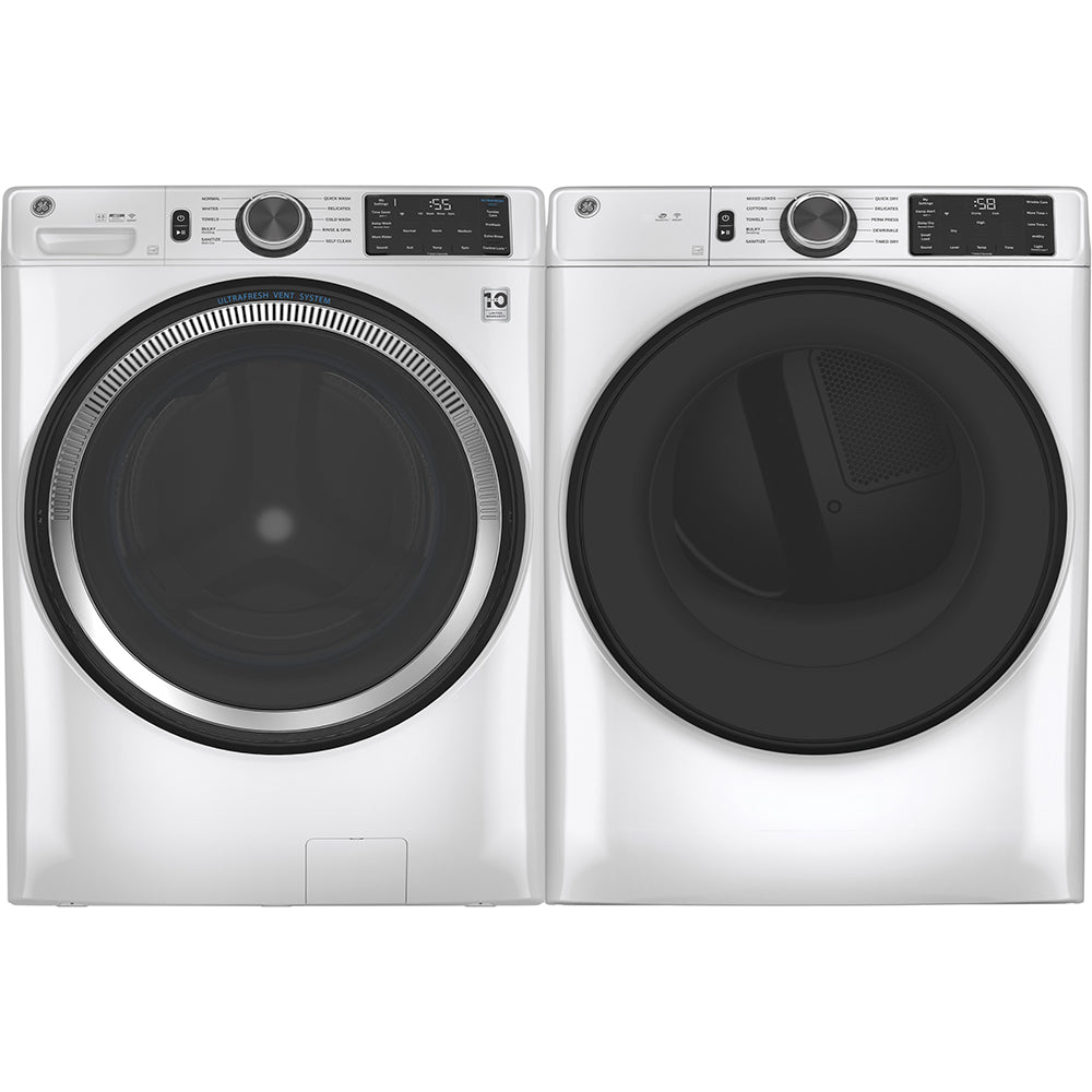 Ensemble laveuse-sécheuse - GFW550SMNWW et GFD55ESMNWW - GE - Boîte ouverte