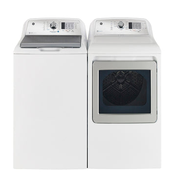 Ensemble laveuse-sécheuse - GTW680BMRWS et GTD65EMBR0WS - GE - Boîte ouverte