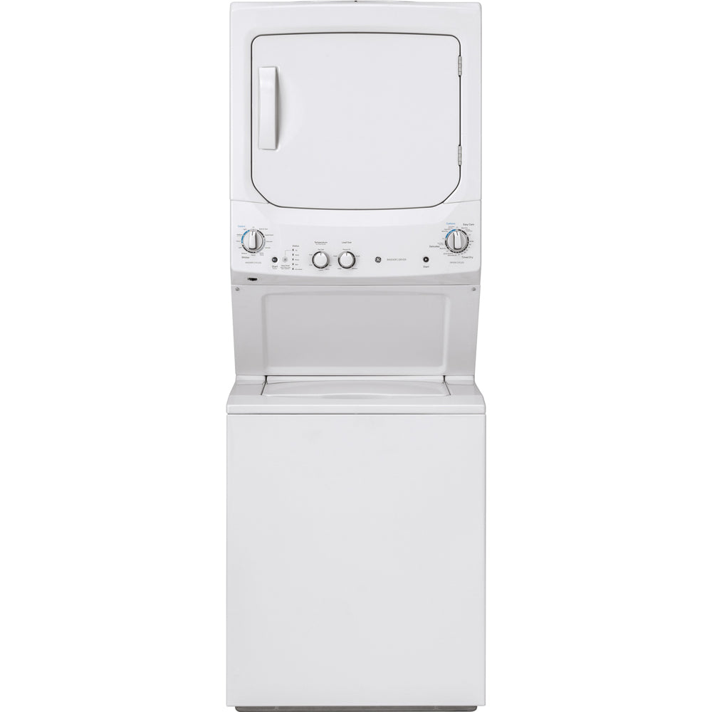 Laveuse-sécheuse superposée à gaz - GUD27GSSMWW - GE - Boîte ouverte