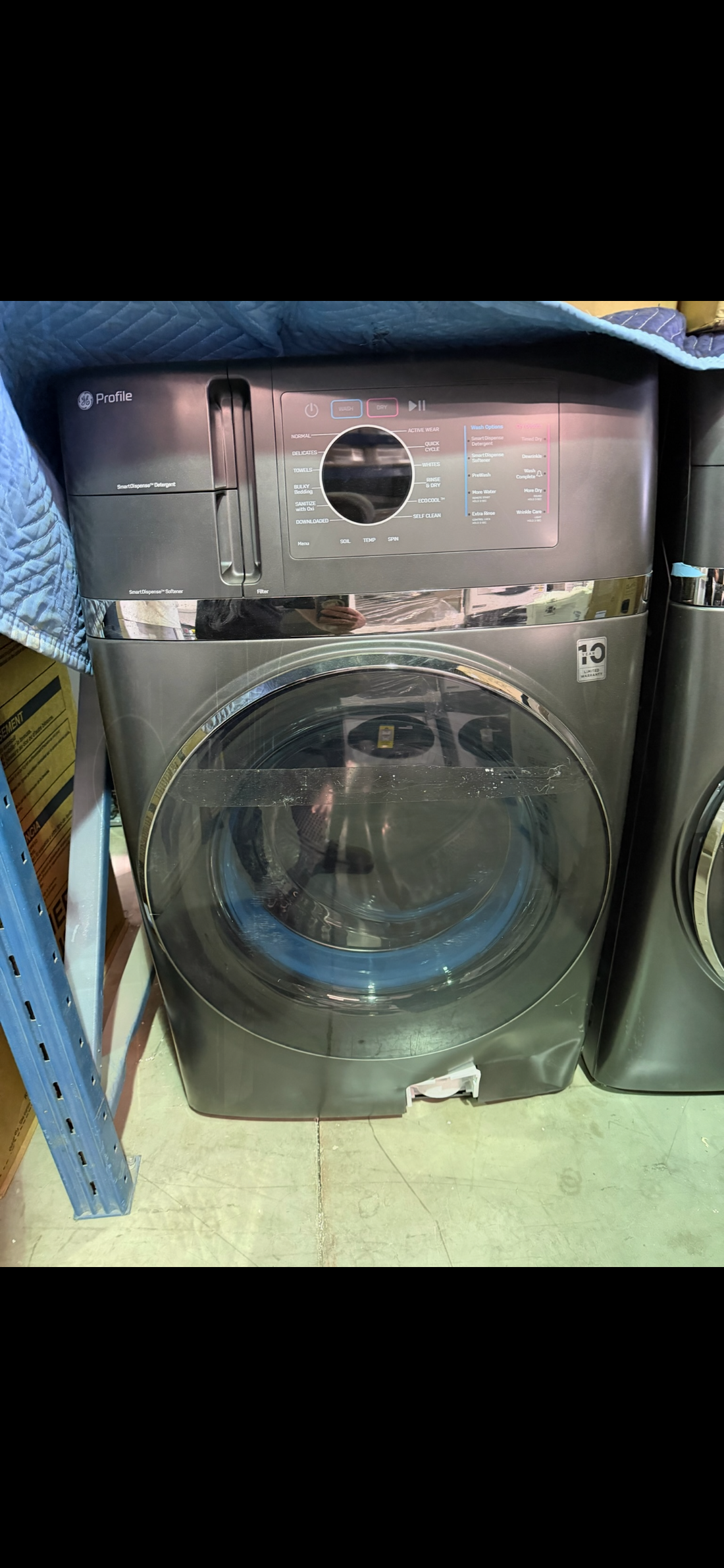 2-en-1 Laveuse-sécheuse - PFQ97HSPVDS - GE - Tel Quel
