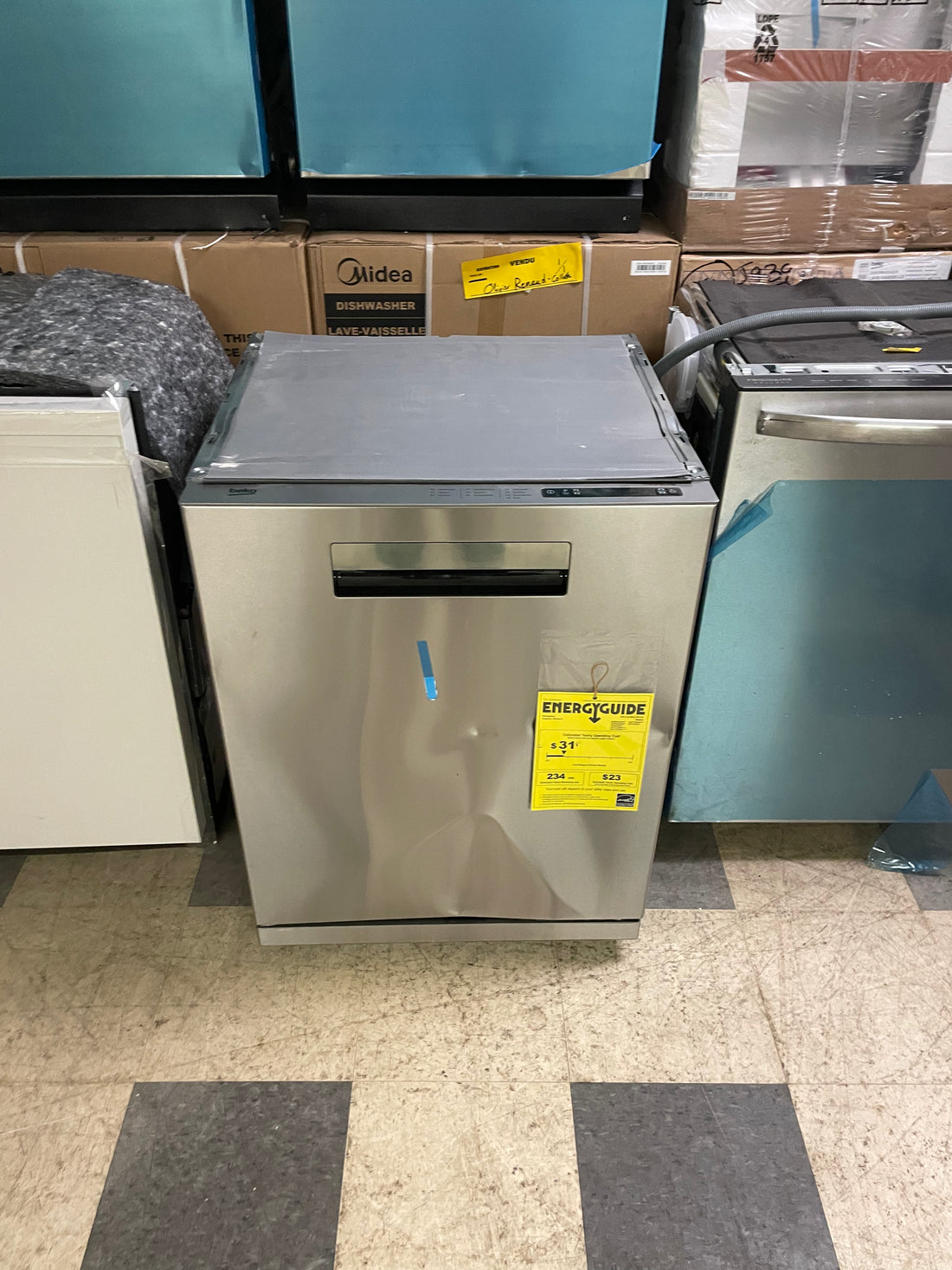 Lave-vaisselle 48 dba 24'' - Beko - DDN25402X - Tel Quel