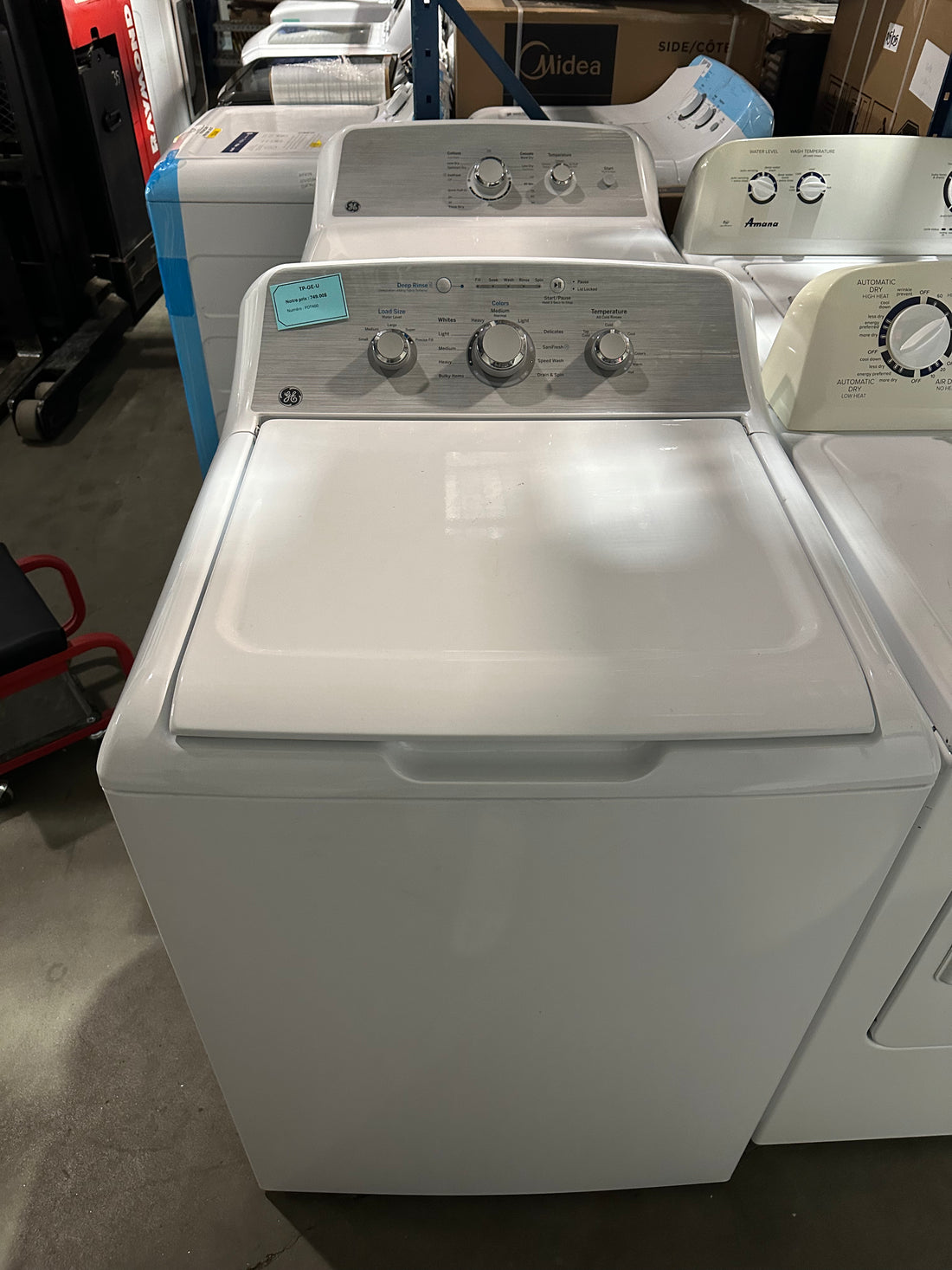 Ensemble laveuse-sécheuse Top Load - GE - Used