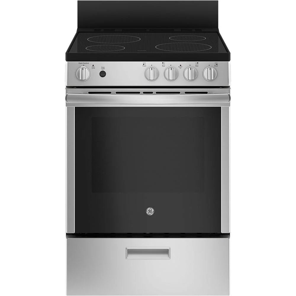 Cuisinière Électrique 24" - JCAS640RMSS - GE - Boîte ouverte