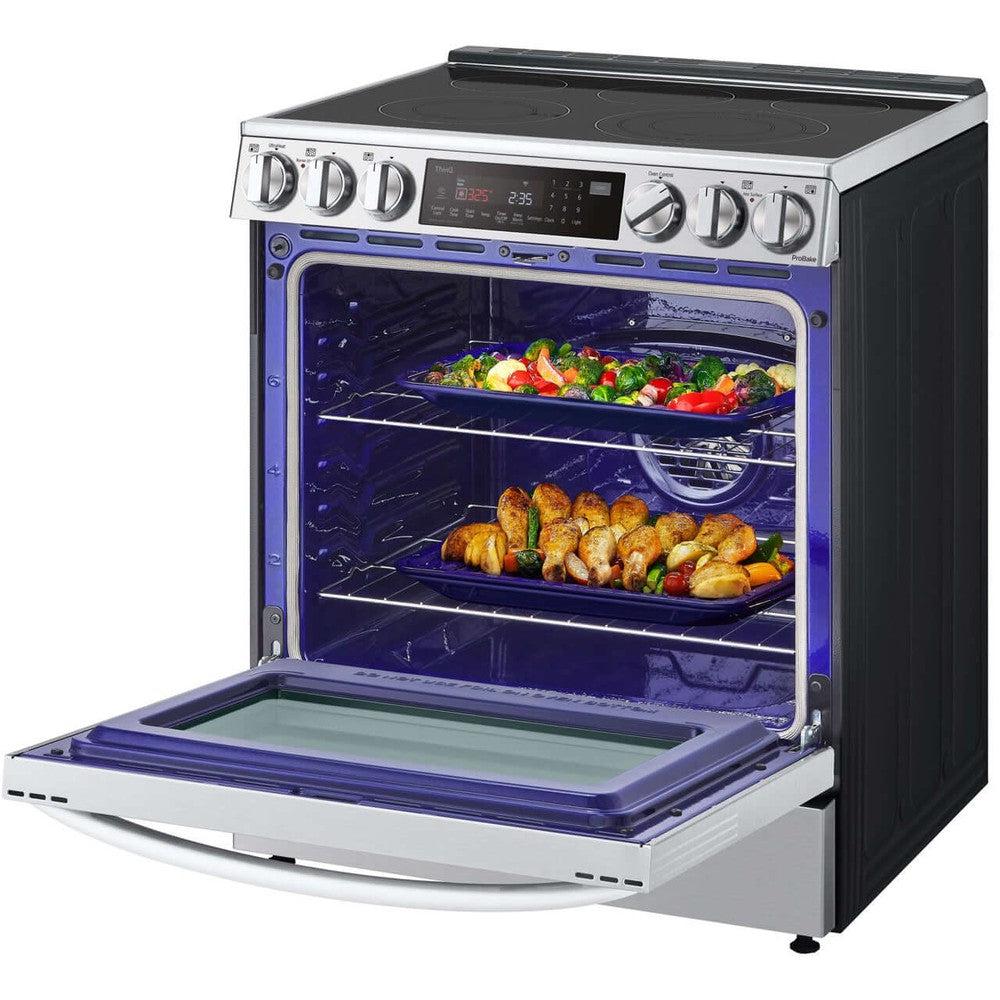 Cuisinière électrique 30" - LSEL6335F - LG - Boîte ouverte