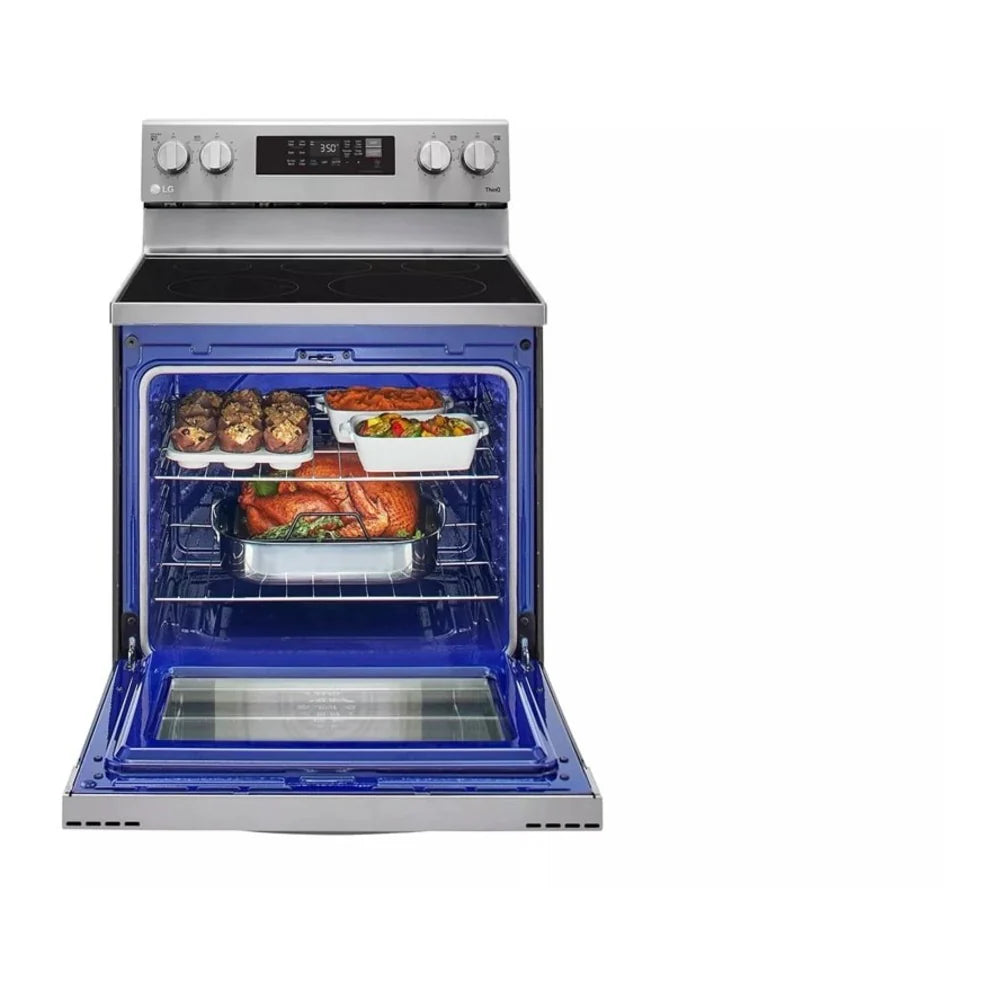 Cuisinière électrique 30" - LREN6323YE - LG - Boîte ouverte