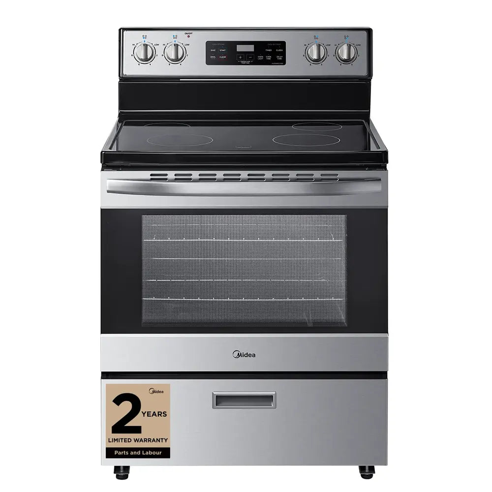 Cuisinière électrique 30" - MER30B12ASSC - Midea - Tel Quel
