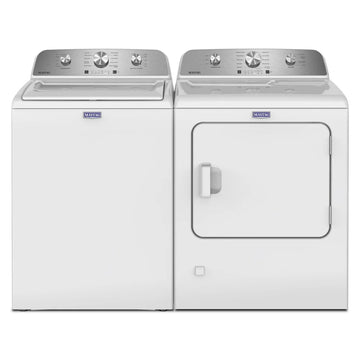 Ensemble laveuse-sécheuse 27'' - Maytag - MVW5035MW & YMED4205SW0 - Boite ouverte