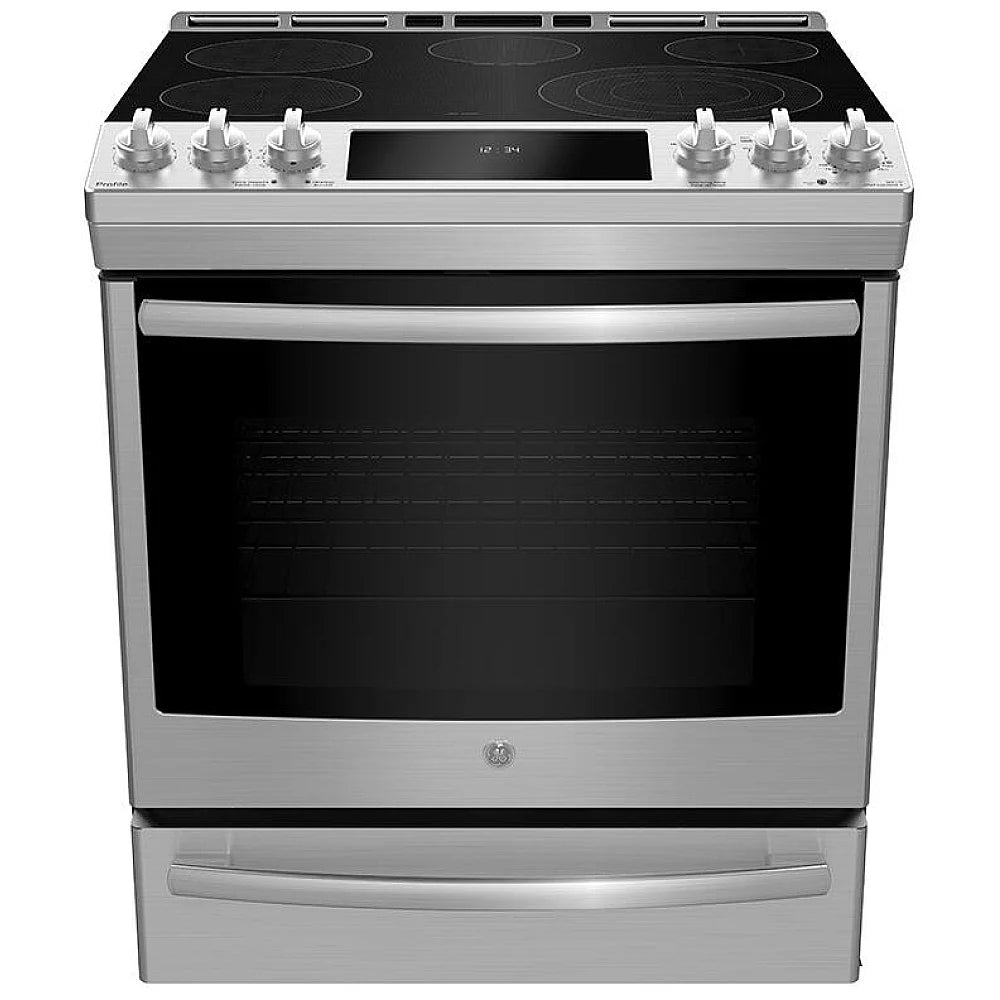 Cuisinière électrique 30" - PCS940YMFS - GE Profile - Boîte ouverte