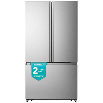 Réfrigérateur à portes françaises 36" - RF266C3FSE - HiSense - Tel Quel