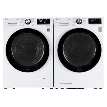 Ensemble laveuse-sécheuse ventless 24'' - LG - WM1455HWA & DLHC1455W - Boite ouverte