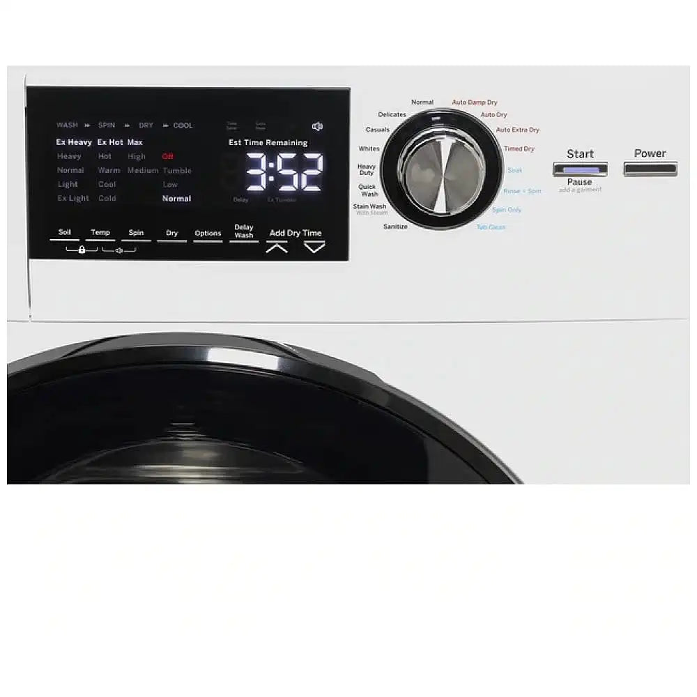 2-en-1 Laveuse-sécheuse compact 24" - GFQ14ESSNWW - GE