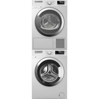 Ensemble laveuse sécheuse 24" - WM98400SX & DHP24412W - Blomberg - Boîte ouverte