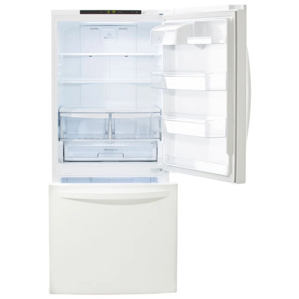 Réfrigérateur 30" à congélateur inférieur - LRDNS2200W - LG - Tel Quel