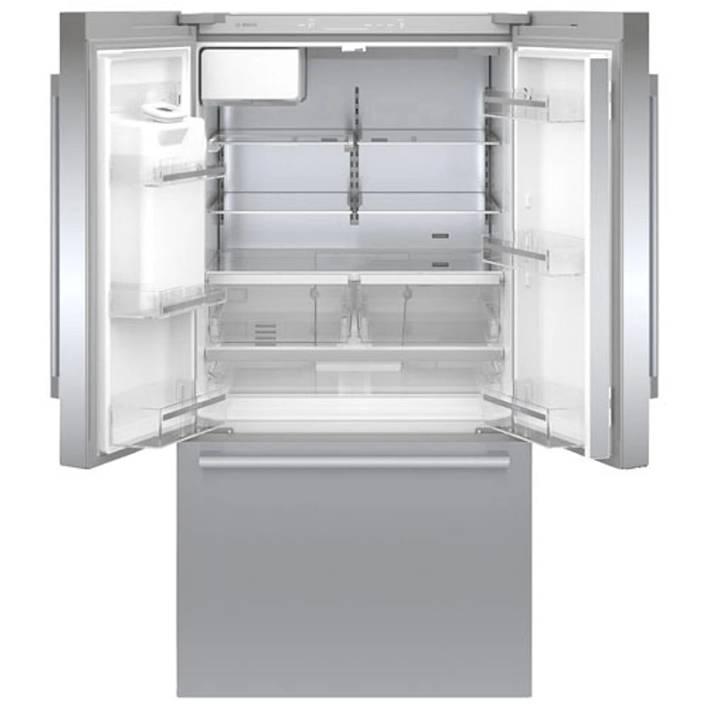 Réfrigérateur à portes françaises 36" - B36FD50SNS - Bosch 500 Séries - Boîte ouverte