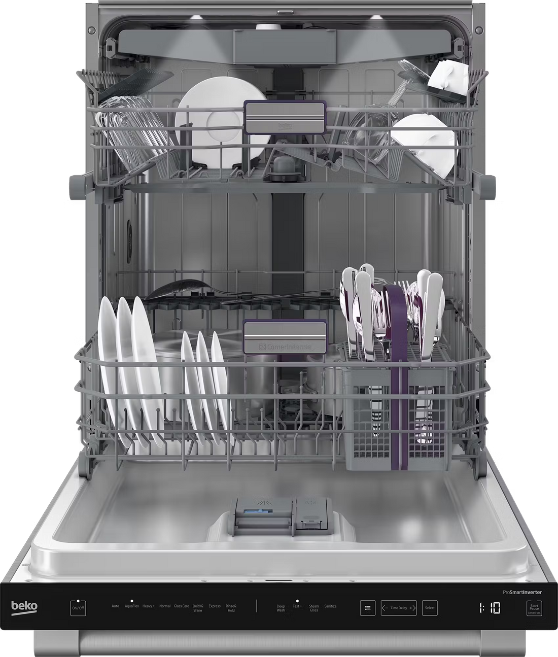 Lave-vaisselle 24" 45dba 3rd Rack - DDT38532X - BEKO - Neuf