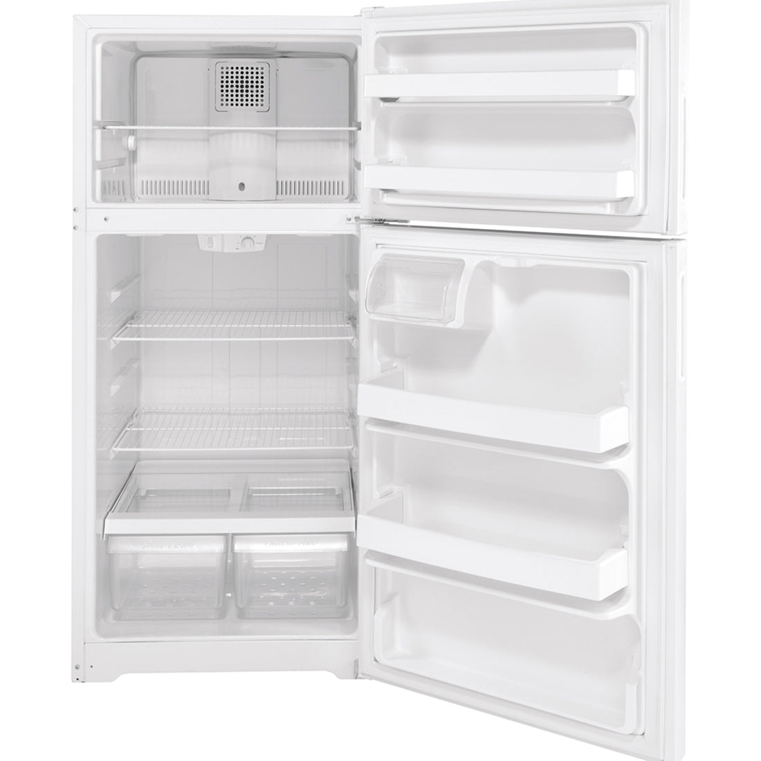 Réfrigérateur à congélateur supérieur 28" - HPE16BTNRWW - GE - Boîte ouverte